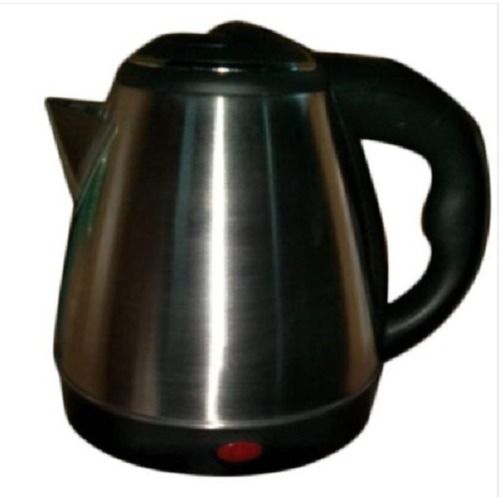 Black Stainless Steel 1.5 Litre Electric Kettle