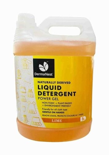 Derma Nest Liquid Detergent (5 Ltr) Lime Fragrance