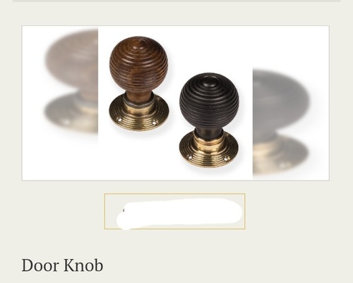 फाइन फिनिश और रस्ट प्रूफ डोर नॉब