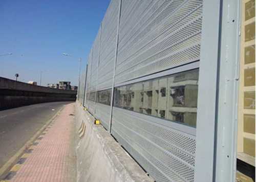 Grey Fully Customized Noise Barriers