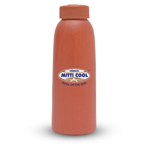 Earthen Clay Water Bottle 600 ML