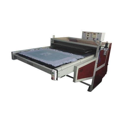 Black And Brown Heavy Duty Iron Made Sublimation Sticker Transfer Fusing Machine