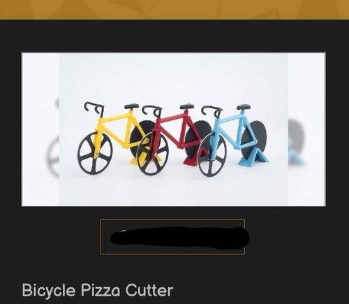 High Strength Bicycle Pizza Cutter General Medicines