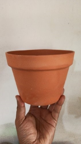 Various Colors Are Available Plain Design Brown Terracotta Pots