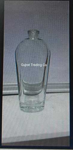 Transparent Glass Perfume Bottle 