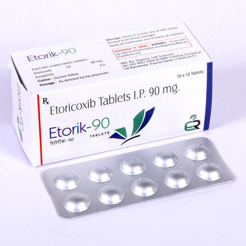 Etoricoxib Tablets - 90 mg Medicine Grade for Hospital and Clinic Use | Prescription Required, Store in Cool and Dry Place, Follow Doctor's Dosage Guidelines