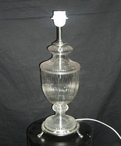 Transparent Glass Antique Table Lamps