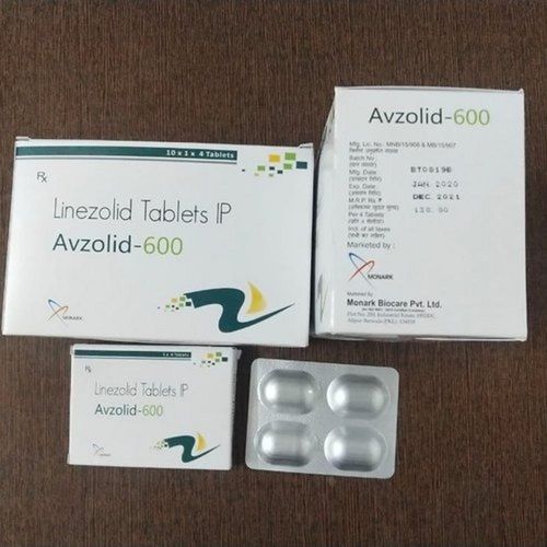 Linezolid 600 Mg Antibiotic Tablet Ip Cas No: 165800-03-3