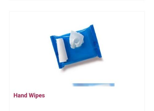 Rectangle Shape White Color Hand Wipes