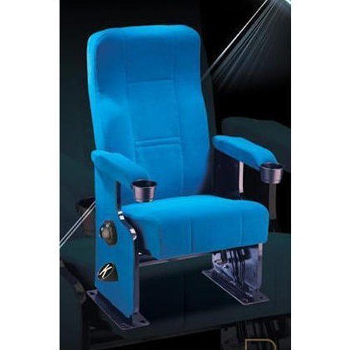 Handmade Blue Color Auditorium Chair