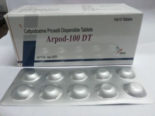 Cefpodoxime Proxetil 100 MG Antibiotic Tablets