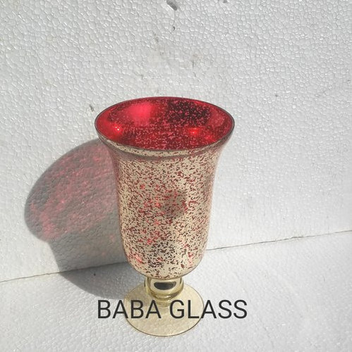 Red Crack Resistance Glass Hurricane