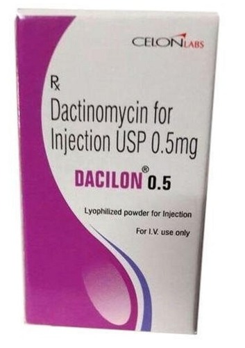 डैक्टिनोमाइसिन इंजेक्शन 0.5 मिलीग्राम एक रेफ्रिजरेटर में स्टोर करें (2 - 8 ए सी)। फ्रीज न करें।