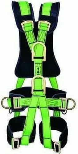 Karam Pn56 Full Body Harnesses, A Grade Quality, Full Protective, Full Supportable, Eco Friendly, Easy To Use, Green And Black Color