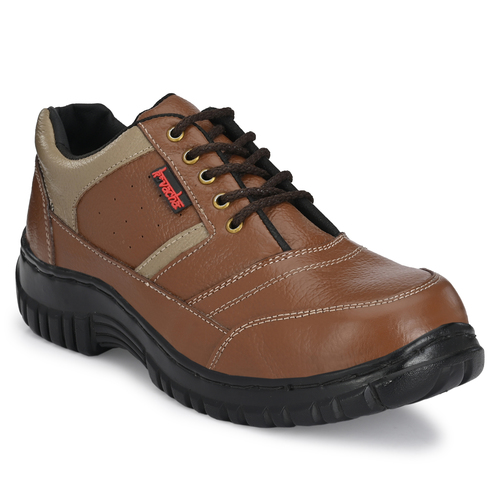 Custom Kavacha Sn46 Steel Toe Brown Safety Shoes, Size: 10