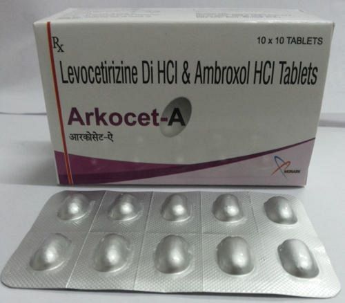 Levocetirizine Dihydrochloride And Ambroxol Hydrochloride Tablets General Medicines