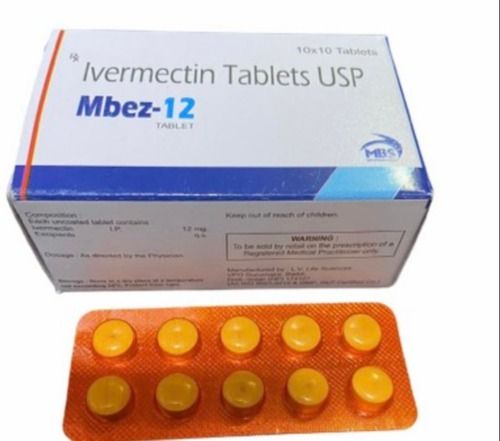 Mbez-12 Ivermectin 12 Mg Tablets Generic Drugs