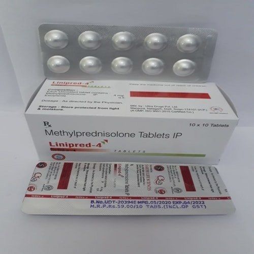 Methylprednisolone 4 Mg Tablets Ip General Medicines