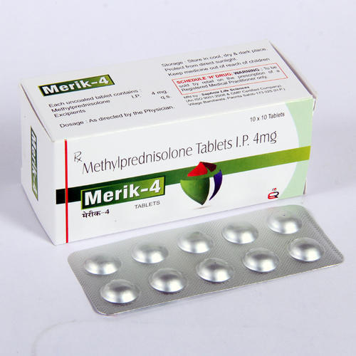 Methylprednisolone Tablets IP 4 mg