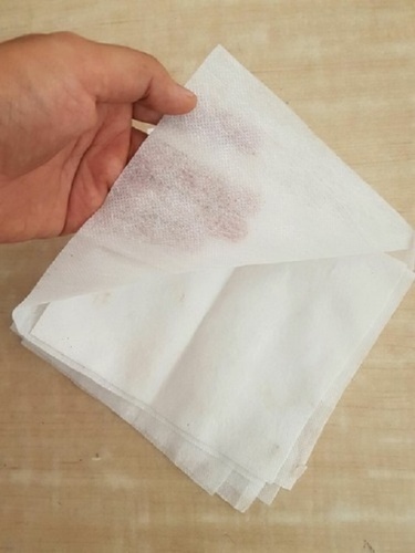Supreme Quality Filter Paper, Non Woven, Simple Design, Light Weight, Easy To Use, White Color Size: Customized