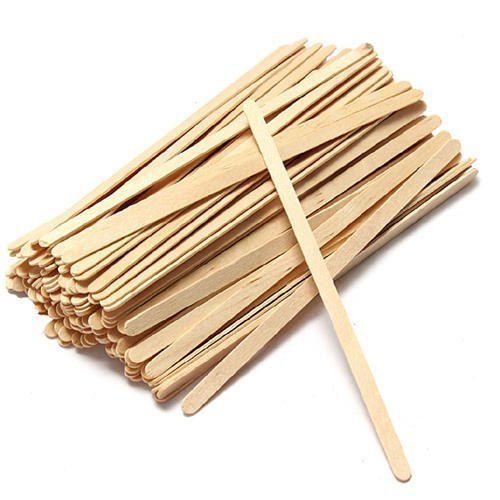 Wooden Coffee Stirrer For Hotel, Restaurant, Plain Pattern, Eco Friendly, High Quality, Easy To Use, Brown Color