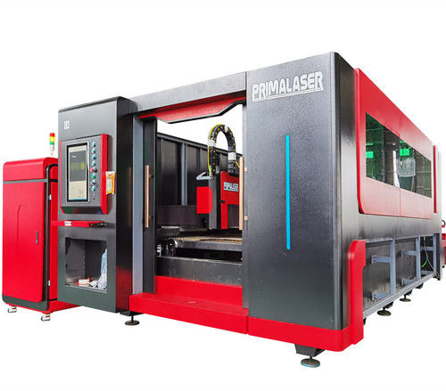 Simple Control 4000 W Fiber Laser Cutting Sheets Machine