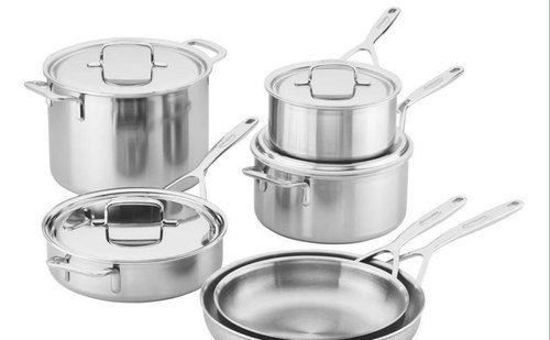 Metal Anti Rust Silver Color Aluminum Cookware