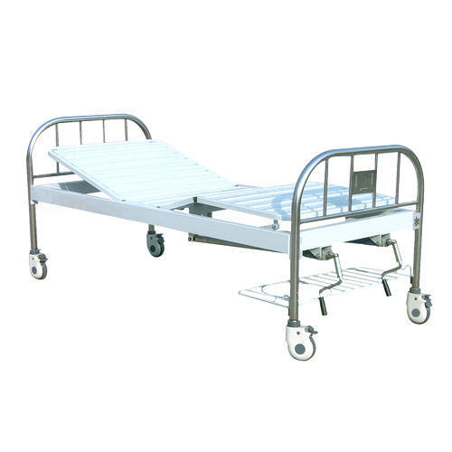 Mild Steel Hospital Semi Fowler Bed Dimension(L*W*H): 2050 X 900 X 550 Millimeter (Mm)