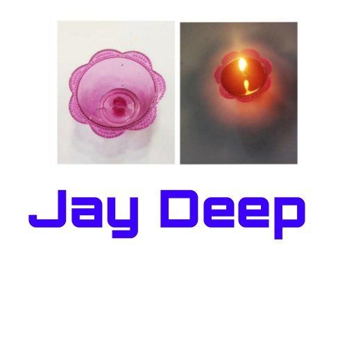 Non Handmade Multicolor Diwali Floating Pooja Deep Diya 