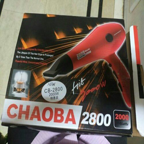 CHAOBA Hair salon professional electric hair dryer CB  2800 high power 2000  w with two wind mouth  AliExpress