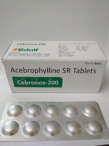 Acebrophylline Sr Tablets 200 Mg Generic Drugs