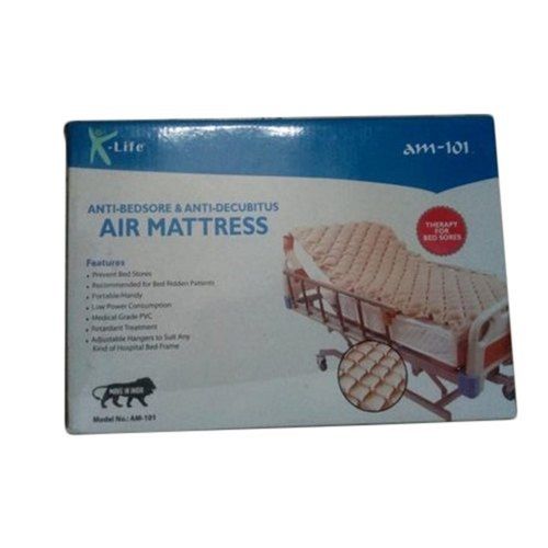 Beige Anti Bedsores Pvc Air Mattress