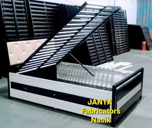 Corrosion Resistant Metal Double Bed Home Furniture