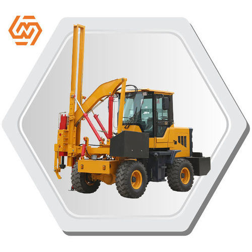 Automatic High Quality Pile Driver Highway Guardrail Pile Driver Machine