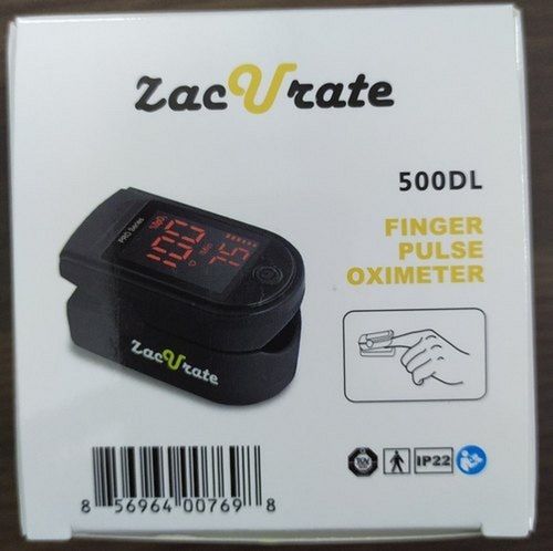 Mini LED Fingertip Pulse Oximeter With Heart Rate