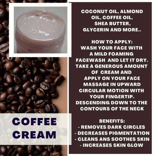 Natural Coffee Face Cream