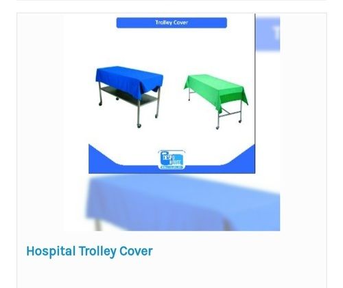 Plain Pattern Hospital Trolley Cover