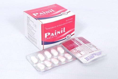 Aceclofenac And Paracetamol Painkiller Tablets