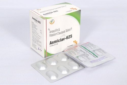 Amoxycillin And Potassium Clavulanate 625 MG Antibiotic Tablet