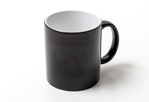 Black Ceramic Coffee Mug