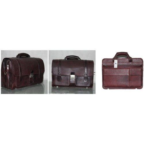 Brown Color Leather Bags