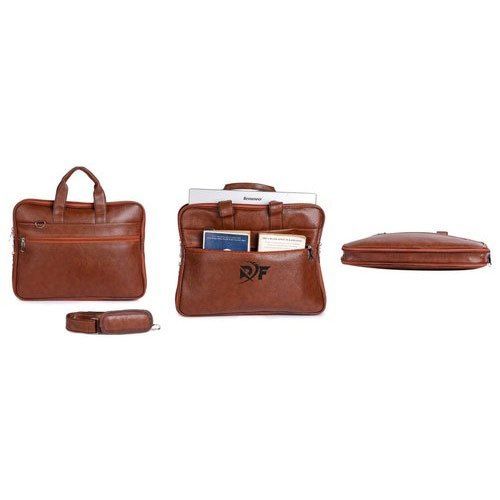 Brown Leather Corporate Bags Design: Trendy