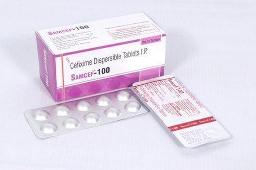 Cefixime 100 MG Antibiotic Dispersible Tablet