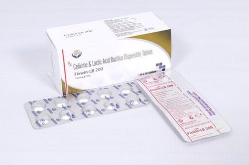 Cefixime And Lactic Acid Bacillus 200 MG Antibiotic Tablet
