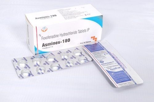 Fexofenadine Hydrochloride 180 MG Antihistamine Tablet
