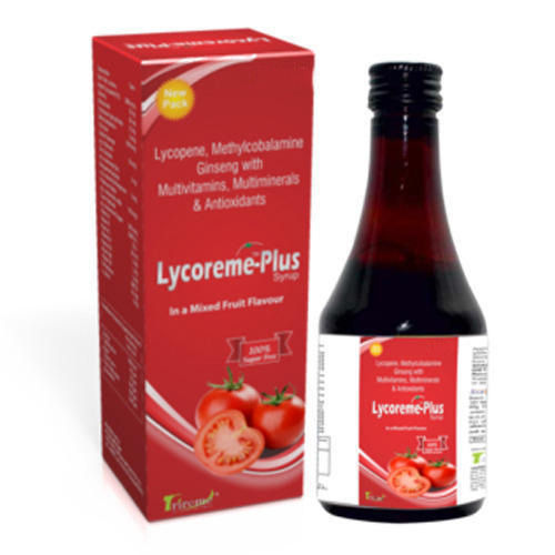 Lycopene Methylcobalamin Multivitamin Multiminerals And Antioxidant Syrup