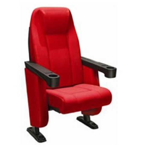 Easy To Clean Red Color Attractive Designs Public Seating Chair