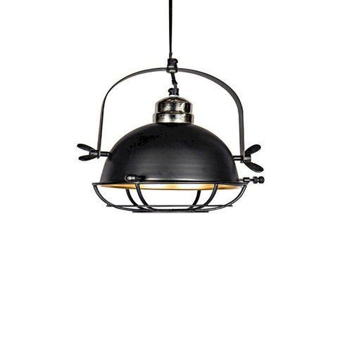 Black Warm White Hanging Pendant Lamp