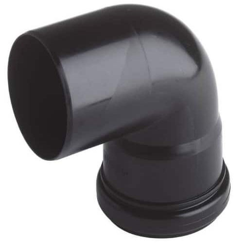 Black Colour Round HDPE Pipe Fitting Elbow