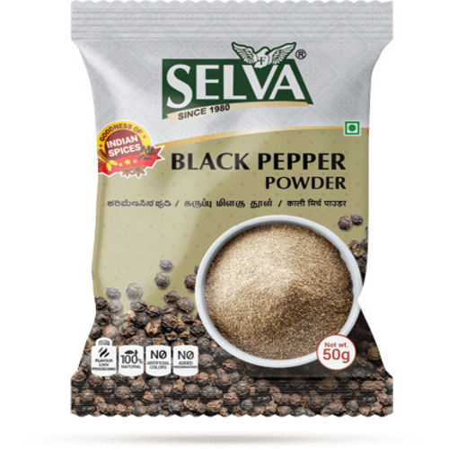 Dietary Fiber 26.50g Natural Rich In Taste Dried Black Pepper Powder